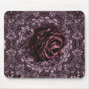 Tapis De Souris Mandala de rose 
