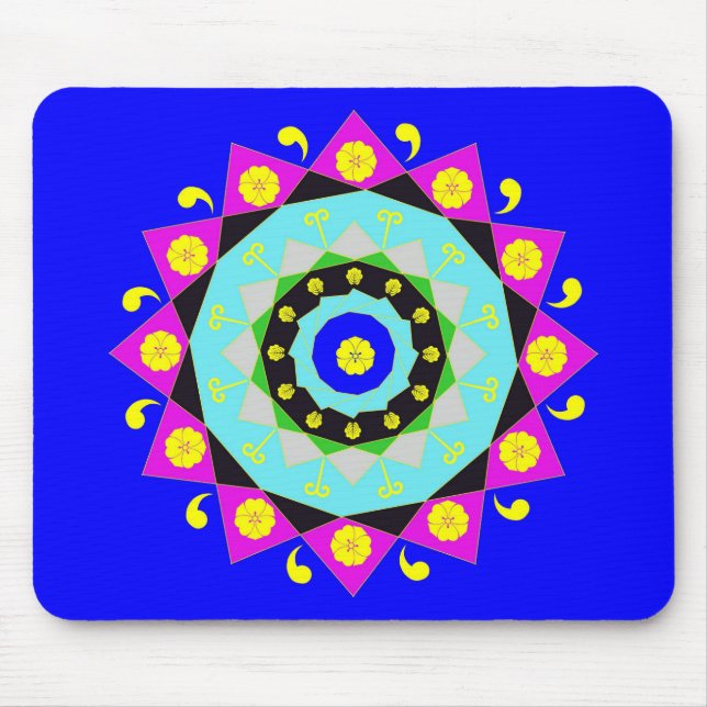 Tapis De Souris Mandala : Décoratif (Devant)
