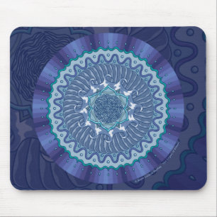 Tapis De Souris Mandala Mousepad de l'eau