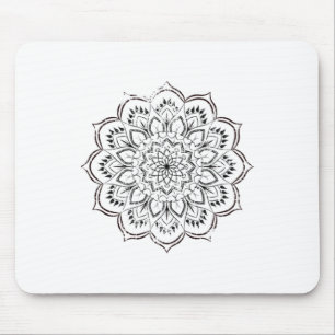 Tapis De Souris Mandala Spirituel en Distress Peace Boho Yoga Spir
