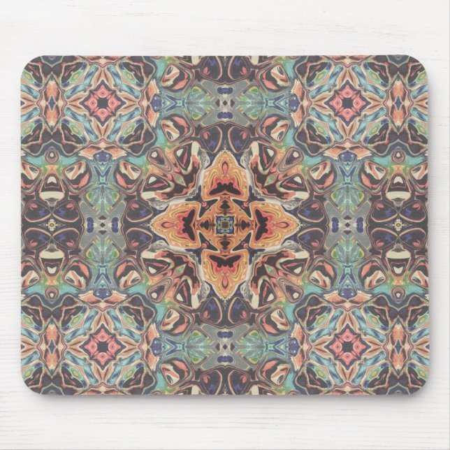 Tapis De Souris Mandala texturé (Devant)