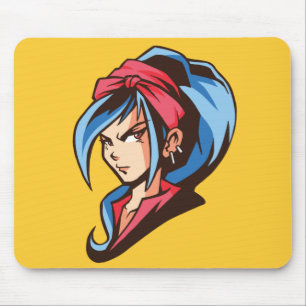 Tapis De Souris Manga Girl