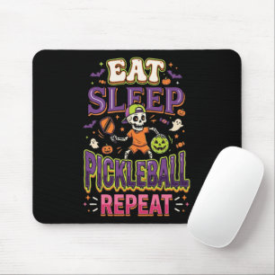 Tapis De Souris Manger Dormir Pickleball Répéter Pickleball