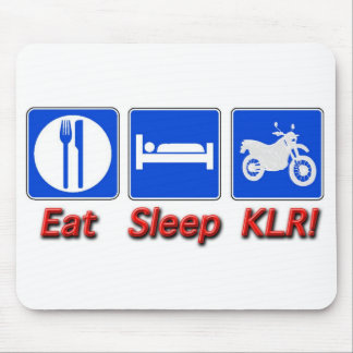 Tapis De Souris Mangez le sommeil KLR