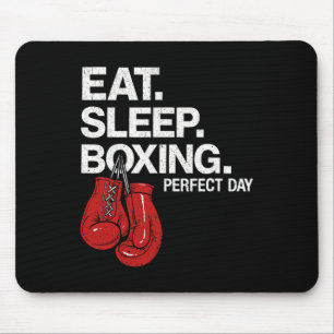 Tapis De Souris Mangez Sleep Boxing Gants Boxer Combat Sport de co