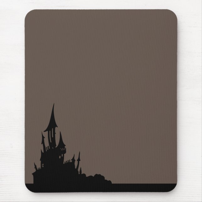 Tapis De Souris Mansion éffrayante Halloween Mousepad (Devant)