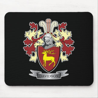 Tapis De Souris Manteau de crête de famille de Davidson des bras