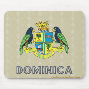 Tapis De Souris Manteau de la Dominique des bras