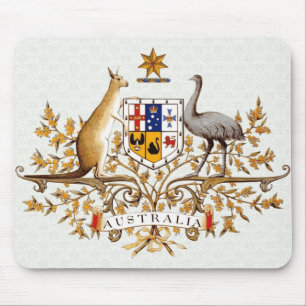 Tapis De Souris Manteau de l'Australie de détail de bras