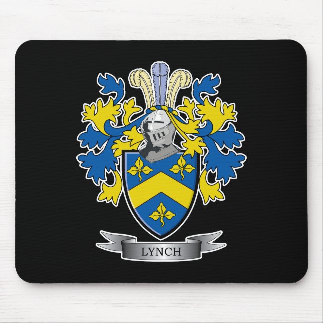 Tapis De Souris Manteau de Lynch des bras (Devant)