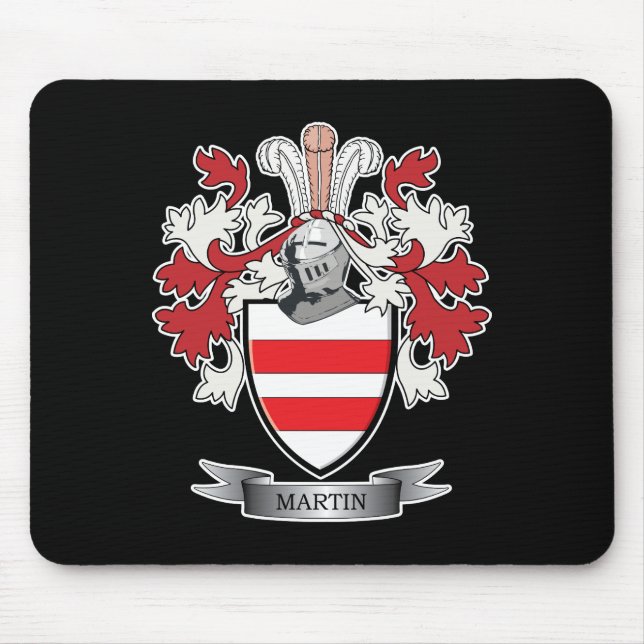 Tapis De Souris Manteau de Martin des bras (Devant)
