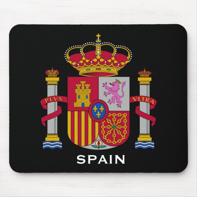 Tapis De Souris Manteau de Spain* d'escudo de bras Mousepad/España (Devant)