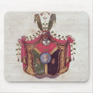 Tapis De Souris Manteau des bras de la famille de Linnaeus