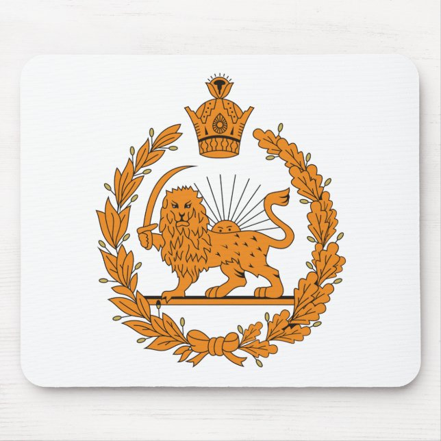Tapis De Souris Manteau des bras persan Mousepad (Devant)