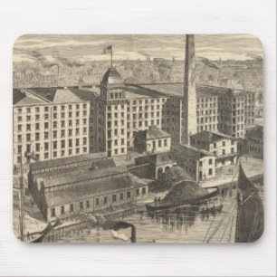 Tapis De Souris Manufacture du coton à bascule ONT de Clark