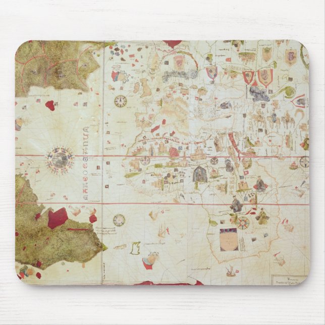 Tapis De Souris Mappa Mundi, 1502 (Devant)