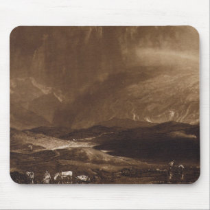Tapis De Souris Marais de tourbe de Joseph Mallord William Turner