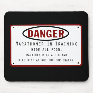 Tapis De Souris Marathonien en danger