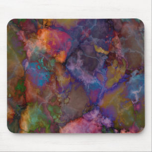 Tapis De Souris Marbre de chalcopyrite de minerai de paon