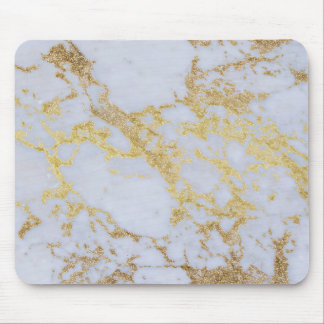 Tapis De Souris Marbre Parties scintillant or moderne tendance