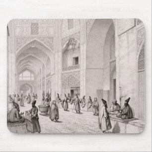 Tapis De Souris Marché de tissu, à Isphahan, de 'voyage