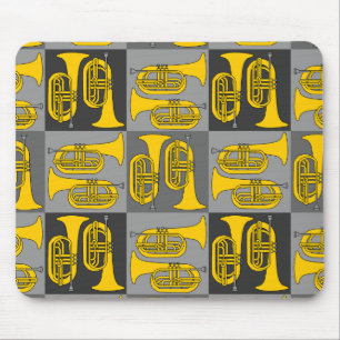 Tapis De Souris Marching Baritone Crosshatch