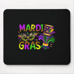 Tapis De Souris Mardi Gras 2025 Jester tenue enfants filles garçon