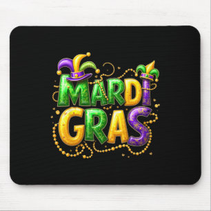 Tapis De Souris Mardi Gras 2025 - Vêtements Pour Hommes Femmes