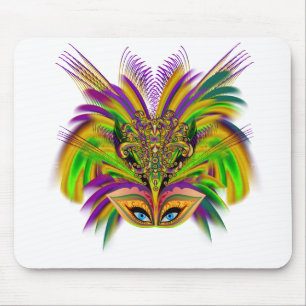 Tapis De Souris Mardi-Gras-Mask-The-Queen-V-3