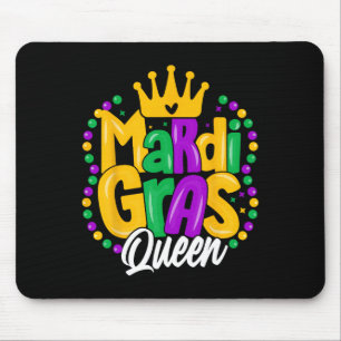 Tapis De Souris Mardi Gras Reine Femmes Mardi Gras