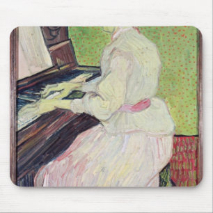 Tapis De Souris Marguerite des prés Gachet de Vincent van Gogh  