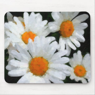 Tapis De Souris Marguerites