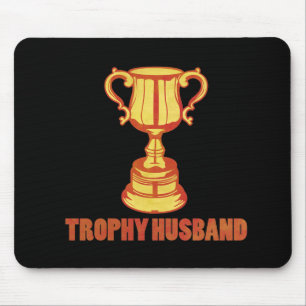 Tapis De Souris Mari de trophée, drôle+hommes+cadeaux