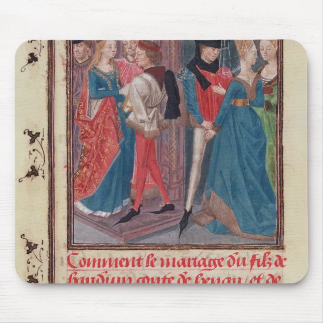 Tapis De Souris Mariage de Baldwin VI et Marie (Devant)