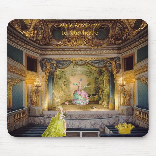 Tapis De Souris Marie Antoinette Le Petit Théâtre (Devant)