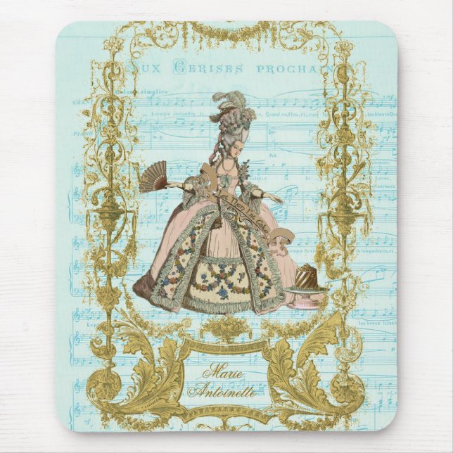 Tapis De Souris MARIE ANTOINETTE Mousepad (Devant)