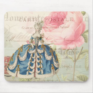 Tapis De Souris Marie Antoinette Shabby Mousepad