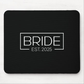 Tapis De Souris Mariée Est. 2025 Future Mme Wife Bachelorette Part