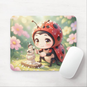 Tapis De Souris Marienkäfer et le royaume de nectar caché.7