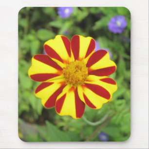 Tapis De Souris Marigold français rayé Photo Mousepad