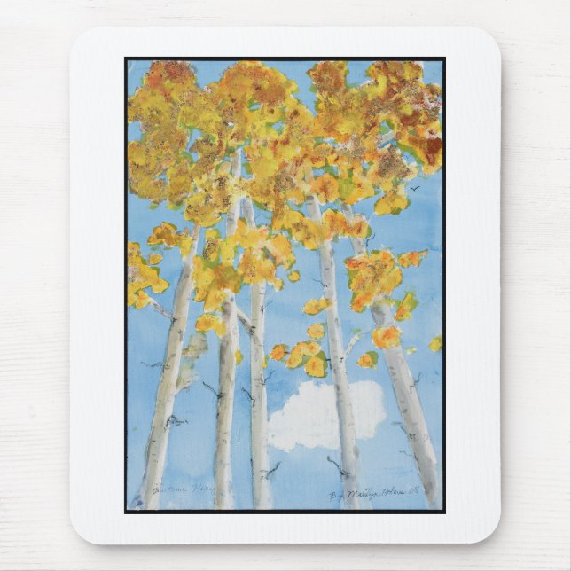 Tapis De Souris Marilyn Holmes gloire" Mousepad "d'automne (Devant)