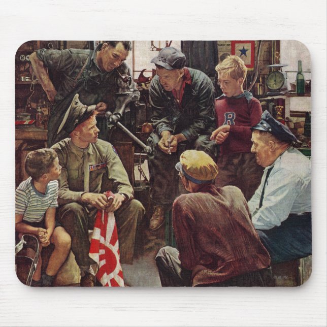 Tapis De Souris Marine (Devant)