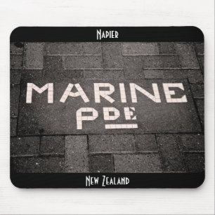 Tapis De Souris Marine Parade, Napier, Nouvelle-Zélande