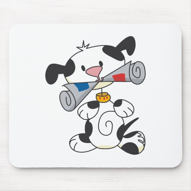 Tapis De Souris Marionnettes avec T-shirts et cadeaux de journaux (Devant)