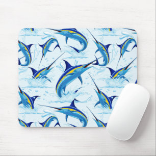 Tapis De Souris Marlin Bleu Jaillissant de l'Océan