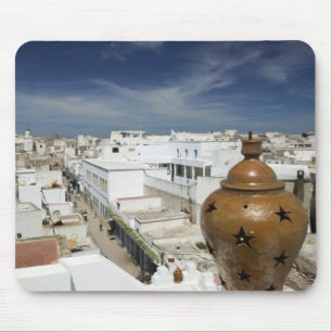 Tapis De Souris MAROC, Côte Atlantique, ESSAOUIRA : Vue élevée