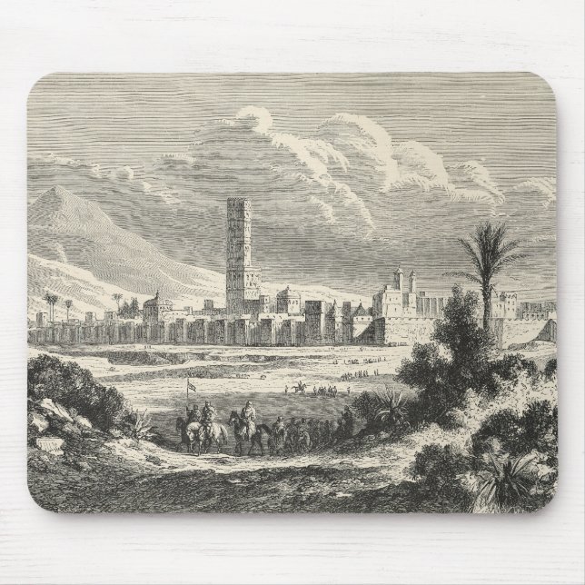 Tapis De Souris Marocco : L'Afrique, 1860s (Devant)