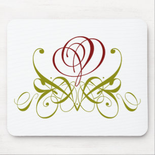 Tapis De Souris Maroon Rose