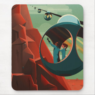 Tapis De Souris Mars Olympus Mons Système solaire Volcano le plus 