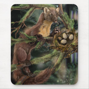 Tapis De Souris Marten européen